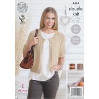 Cardigans in King Cole Bamboo Cotton DK (4484)