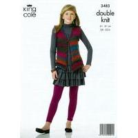 Cardigan and Waistcoat in King Cole DK (3485)