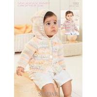 Cardies in Sirdar Snuggly Baby Crofter DK (1392)