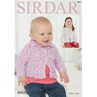 Cardigans in Sirdar Snuggly Spots DK (4661)