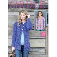 cardigans in sirdar wild 7970 digital version