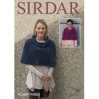 capes in sirdar plushtweed 7875