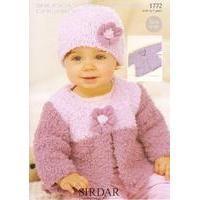 cardigans and hat in sirdar snuggly snowflake chunky 1772