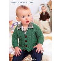Cardigans in Sirdar Snuggly DK (1265)