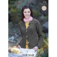 Cardigan in Sirdar Click DK (9678)