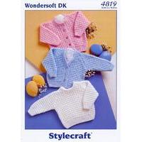 cardigans sweater in stylecraft wondersoft dk 4819