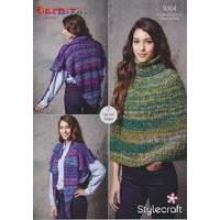 Cape and Reversible Poncho in Stylecraft Carnival Chunky (9304)