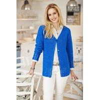 Cardigan and Vest in Stylecraft Classique Cotton 4 ply - (9372)