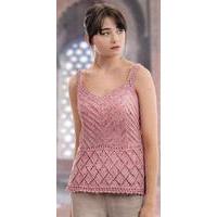 camisole top and shawl in wendy supreme cotton silk dk 5892