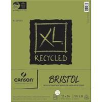 Canson XL Recycled Bristol Paper Pad 11 x 14 inch 245756