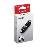 canon pgi 550 black ink cartridge yield 375 pages 6496b001