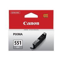 canon cli 551 grey ink cartridge yield 780 pages 6512b001