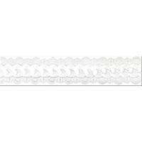 caroline satin lace edge ribbon 1 wide 5 yards 231630