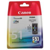 Canon CL-51 Colour High Yield Ink Cartridge 0618B001