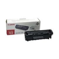 Canon 703 Black Yield 2, 000 Pages Toner Cartridge 7616A005