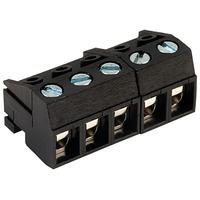 camdenboss ctba13015a 5 way 10a pluggable terminal block 5mm pitch