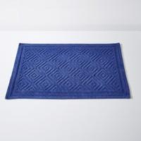 cairo cotton bath mat with textured motif 1500gm