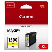 Canon PGI-1500XL Yellow Ink Cartridges 12ml935 Pages 9195B001AA