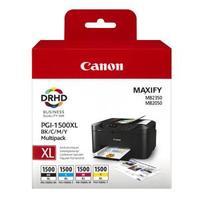 canon pgi 1500xl colour bkcmy ink cartridge 9182b004aa