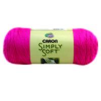 caron simply soft neon pink 3 6oz 389918