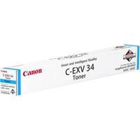 Canon C-EXV 34 Cyan Toner Cartridge Yield 19, 000 Pages for IR2020
