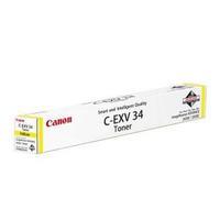 canon c exv 34 yellow toner cartridge yield 19 000 pages for ir2020