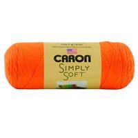 caron simply soft neon orange 3 6oz 389917