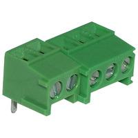 CamdenBoss CTB0358/2 2 Way 10A Interlocking 90° Terminal Block 3.8...