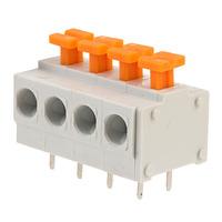 camdenboss cstbv24 4 way 10a 508mm screwless terminal block