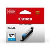 Canon CLI-571C Cyan 7ml Yield 345 Pages Ink Cartridge 0386C001