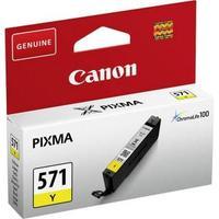 canon cli 571y yellow 7ml yield 125 pages ink cartridge 0388c001