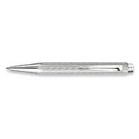 Caran d Ache Ecridor Chevron Mini Rhodium Ball Pen