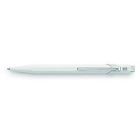 caran dache 849 white ball pen