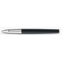 Caran d\'Ache Madison Bicolour Black Silver Plated/Rhodium Coated Rollerball