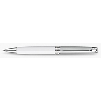 Caran d\'Ache Léman Bicolour White Silver Plated/Rhodium Coated 0.7mm Pencil