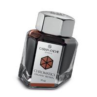 caran dache ink bottle organic brown 50ml chromatics