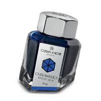 caran dache ink bottle idyllic blue 50ml chromatics