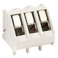 camdenboss ctb30003 3 way 24a low profile 45 terminal block 5mm 