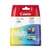 Canon PG-540BK Black - Yield 180 Pages Canon CL-541C Colour - Yield