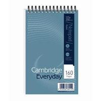 Cambridge Everyday 125mm x 200mm Reporters Notebook Wirebound 160