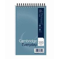 Cambridge Everyday 125mm x 200mm Reporters Notebook Wirebound 300