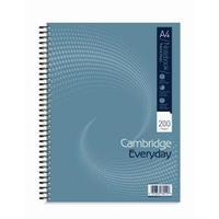 Cambridge Everyday A4 Notebook Wirebound 200 Pages 60gm2 Punched