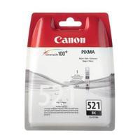 canon cli 521bk black ink cartridge 2933b001