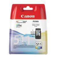 canon cl 511 colour ink cartridge 2972b001