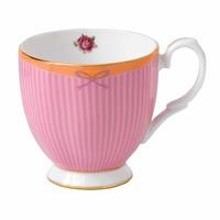 candy sweet stripe vintage mug