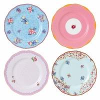 candy tea plates 20cm set of 4