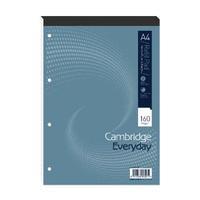 Cambridge Everyday A4 Refill Pad Narrow Ruled Margin Pack of 5