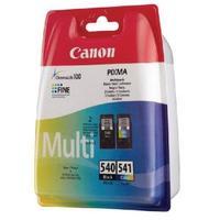 Canon PG-540CL-541 Black Colour Inkjet Cartridges Pack of 2 5225B007