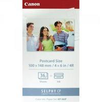Canon KP-36IP SELPHY Colour Inkjet Cartridge and Papers 100x148mm