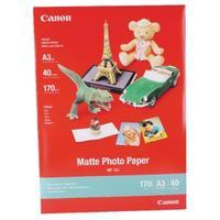 Canon Matte Photo A3 Paper MP-101A3 Pack of 40 7981A008